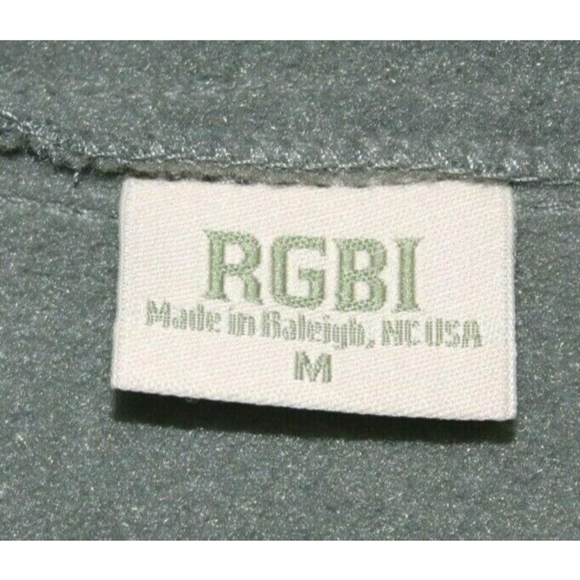 RGBI Military Tactical Green Polartec Fleece Zipper Jacket Men Size Medium EUC - Picture 4 of 6